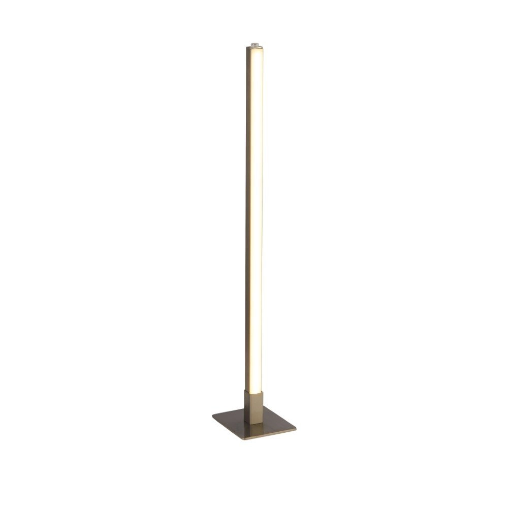 Dimmable table lamp Tribeca grey Searchlight 5053423175386