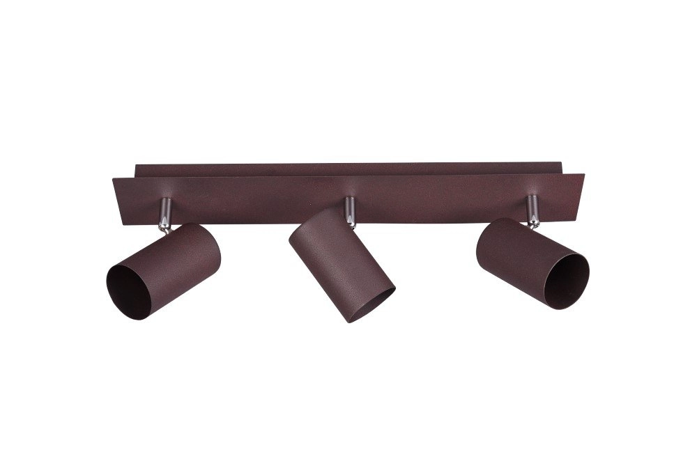 Spotlight Marley 3-light brown Trio 4017807408669
