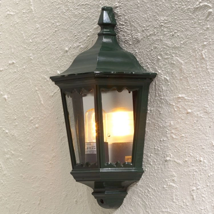 Classic wall lamp Firenze Flat Antique green KonstSmide 7318307229608