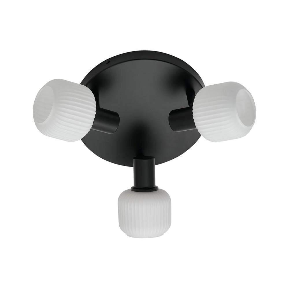 3-light ceiling lamp Milford black Nordlux 5704924018657