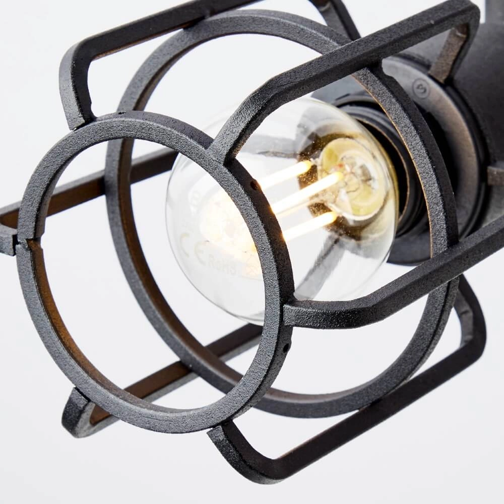Industrial ceiling lamp Gwen 3-light Brilliant 4004353409820