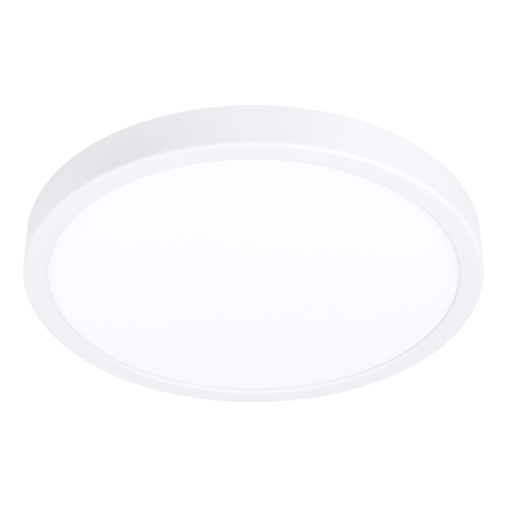 Ceiling light IP44 Fueva 6 round - white - Ø 27,8cm