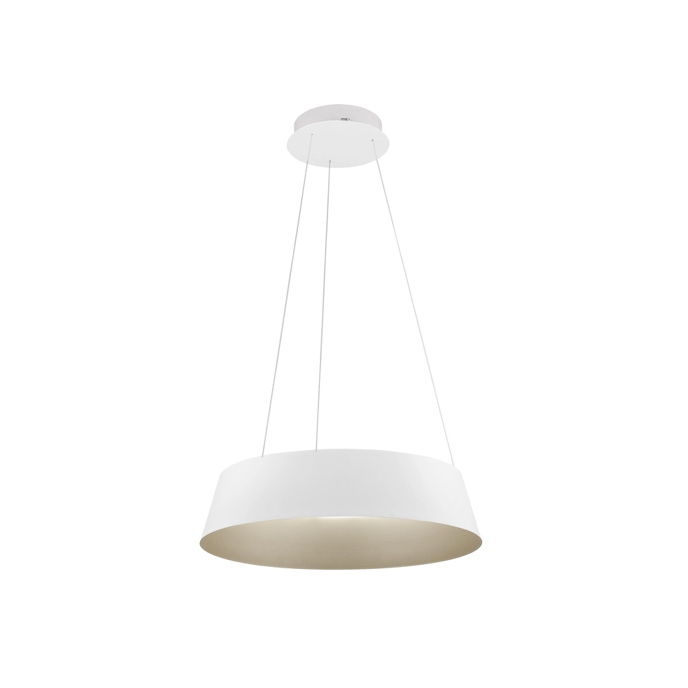 Pendant lamp Alba white Ø 54cm Lyora 5212017439024