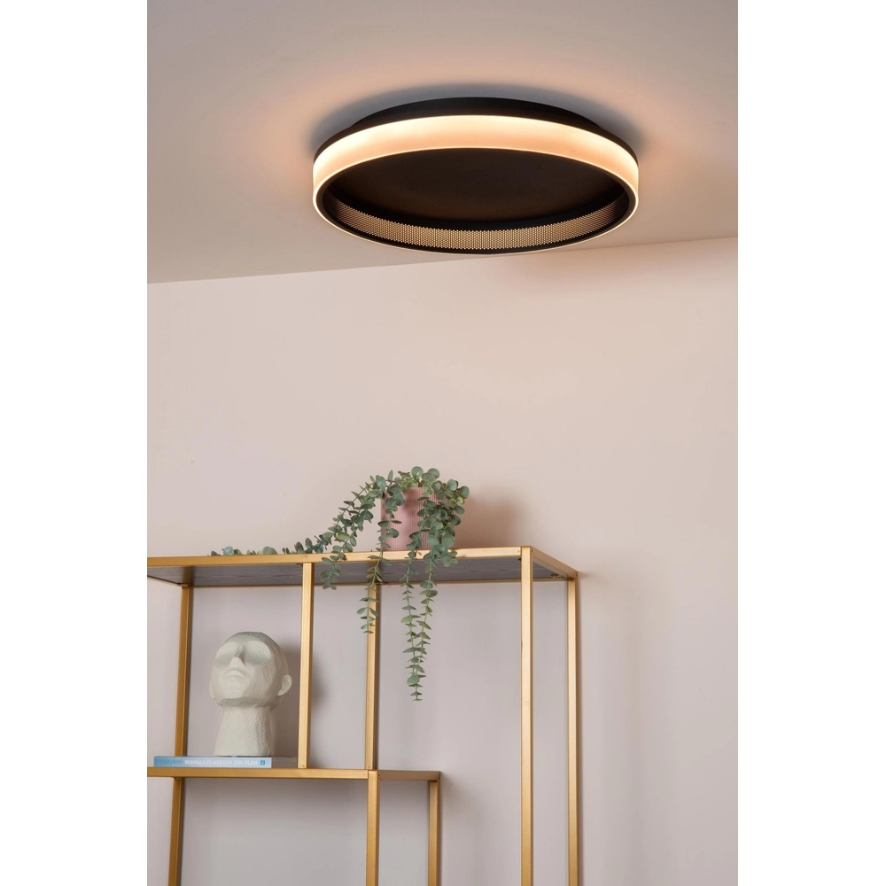 Design ceiling light Estreja Ø 40cm black Lucide 5411212712806