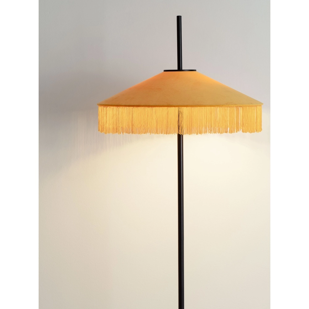 Tiffany Floor Lamp Velvy yellow Lyora 5212017493811