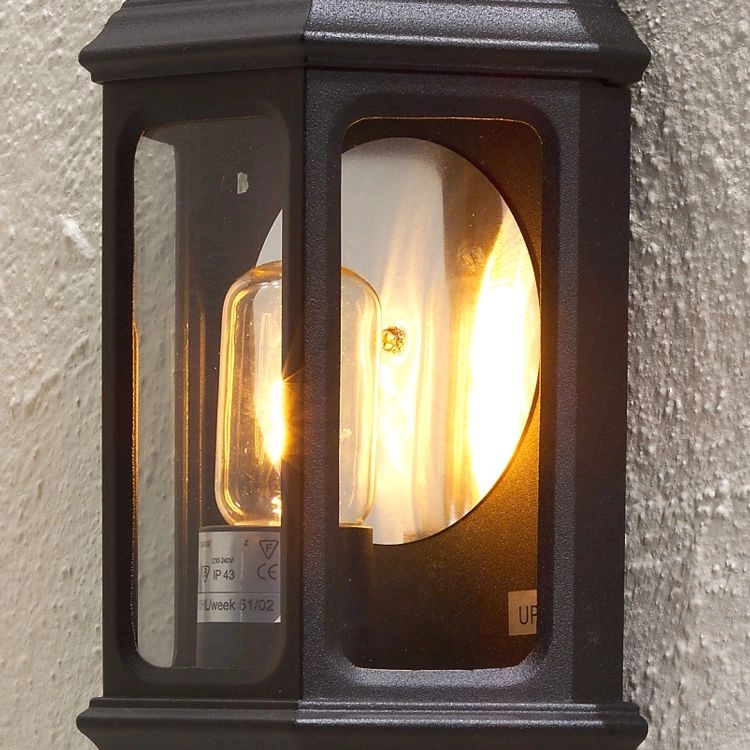 Wall lamp Cagliari Classic matte black KonstSmide 7318307011753