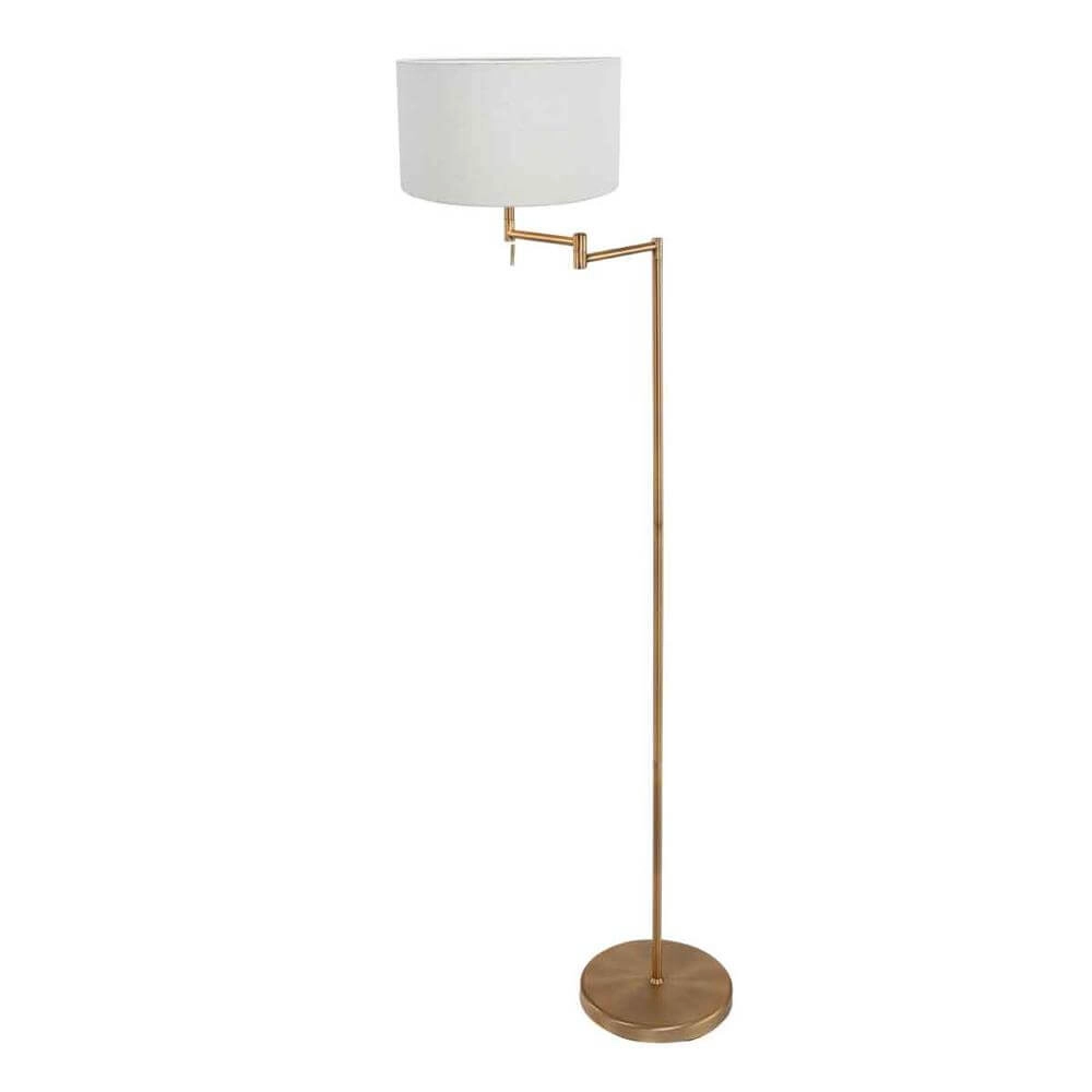 Floor lamp Bella bronze with white cap Steinhauer 8712746174458