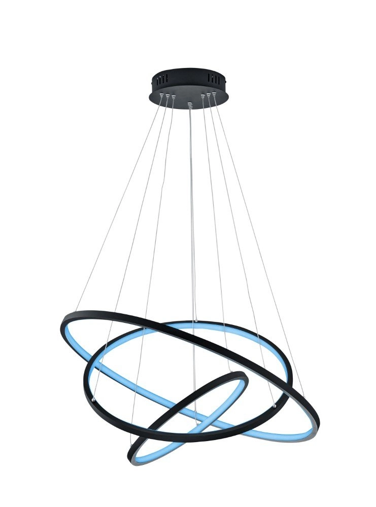 Design hanging lamp Aaron Ø 80cm Trio 4017807473308