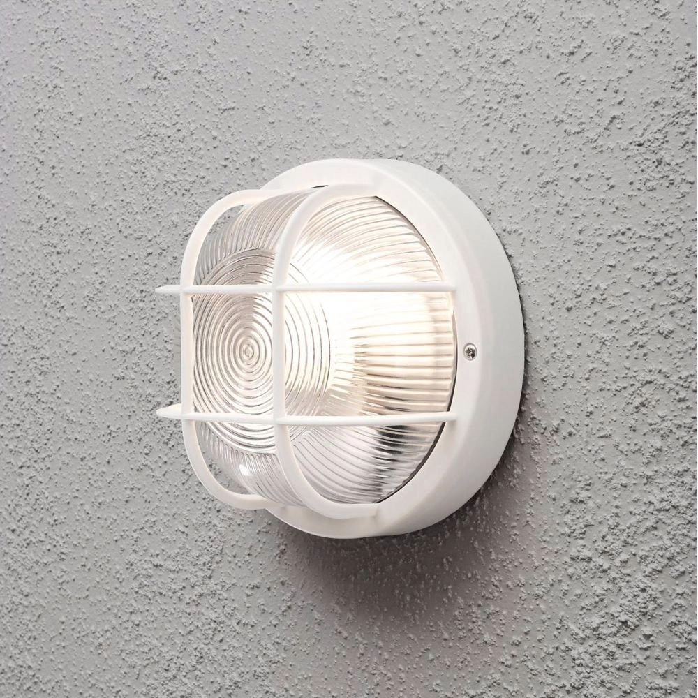 Outdoor lamp Mantova Round white KonstSmide 7318307651201