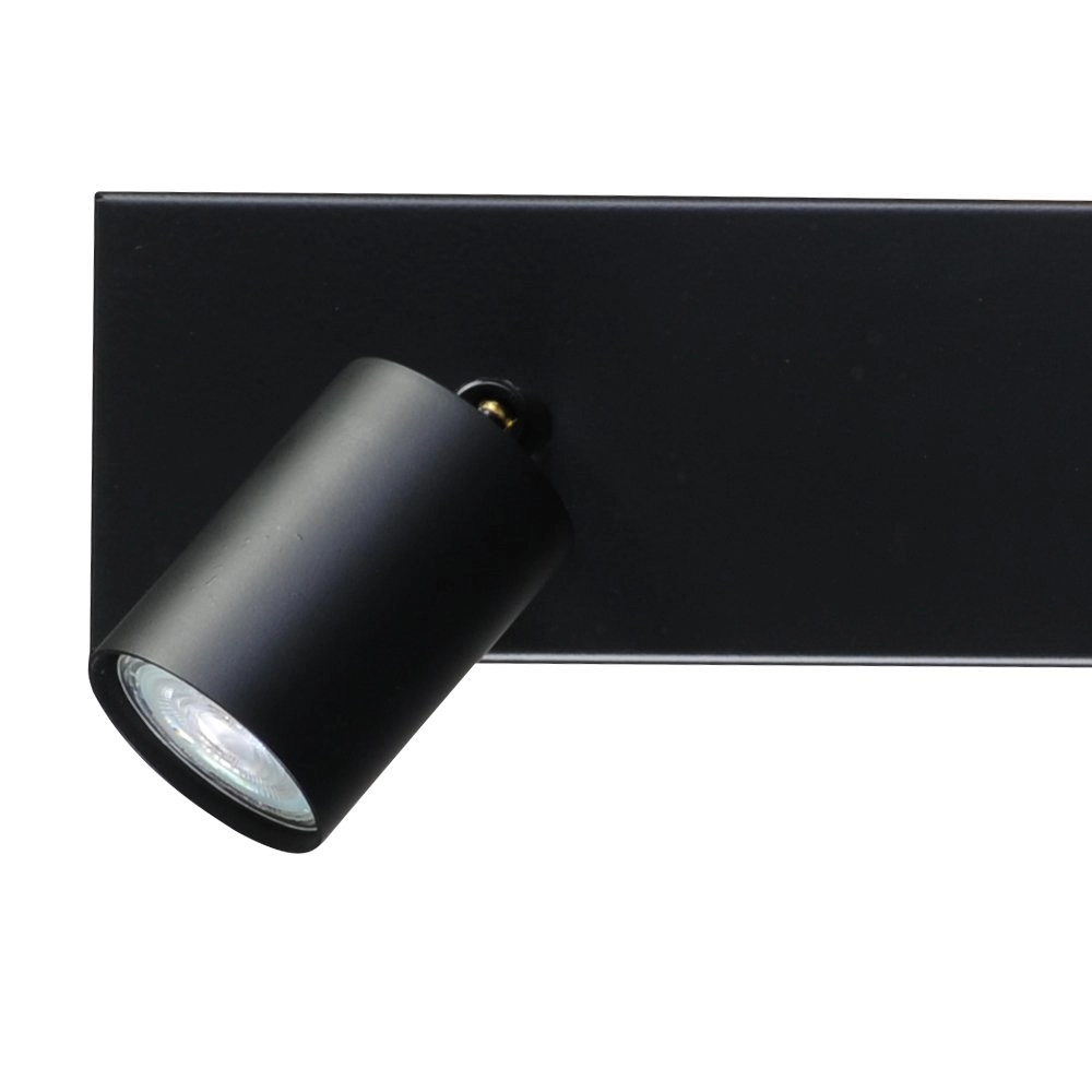Ceiling lamp black Bounce with 3 black spots Masterlight 8718121209265