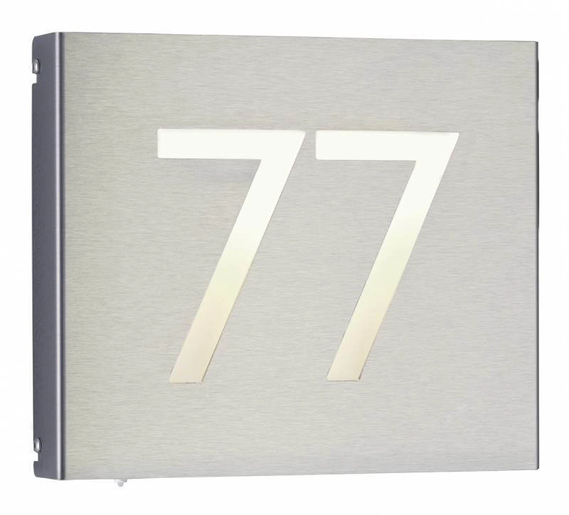 House number lamp Housel M with twilight sensor Albert 4007235960129