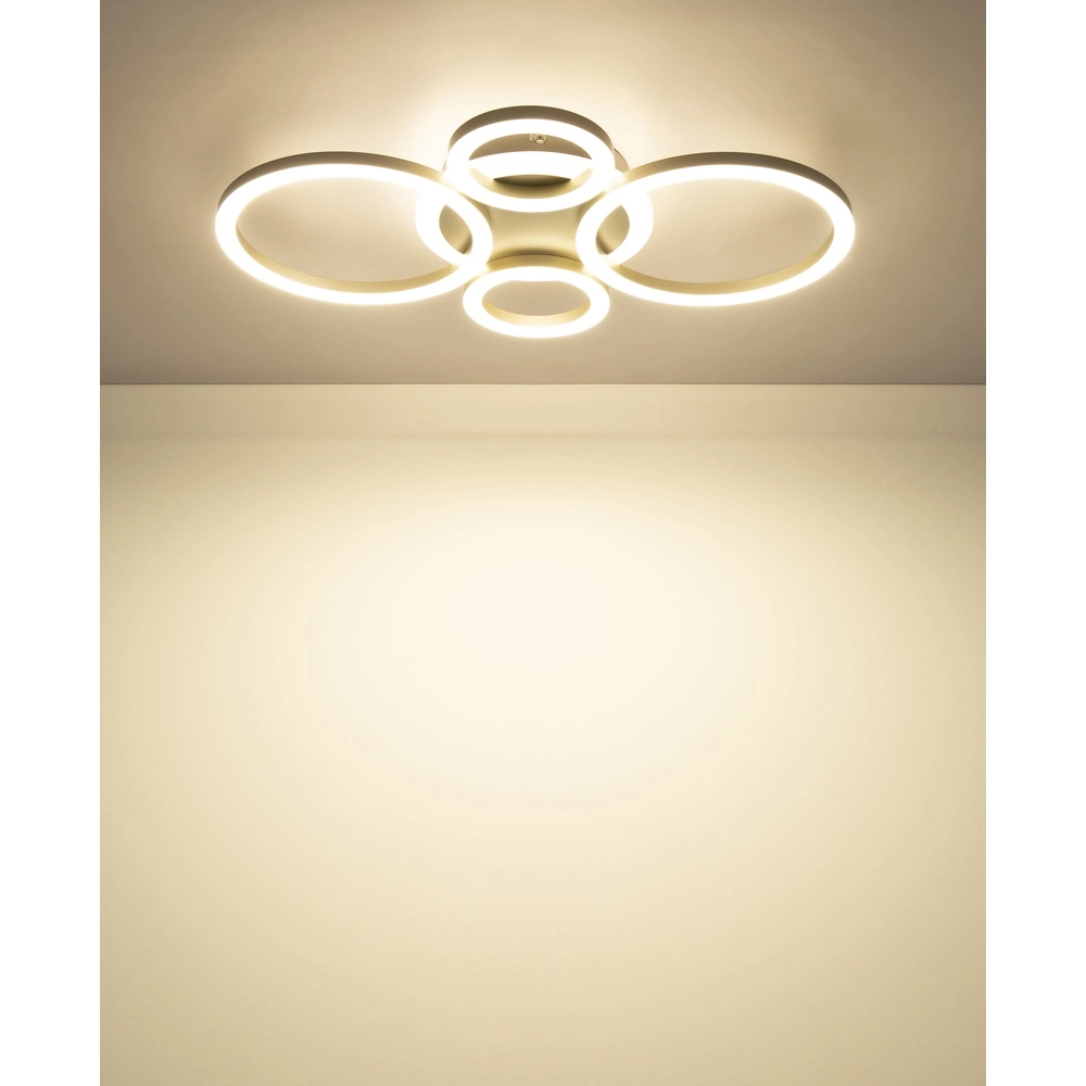 Design ceiling lamp Loretta coffee brown Globo 9007371590025