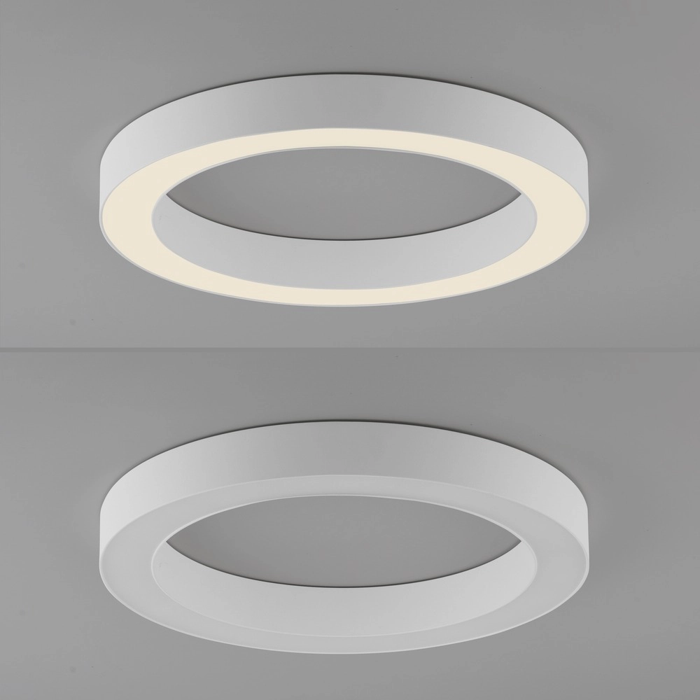 Sleek led ceiling lamp Pure Lines Round Ø 35cm - white Paul Neuhaus 4012248395226