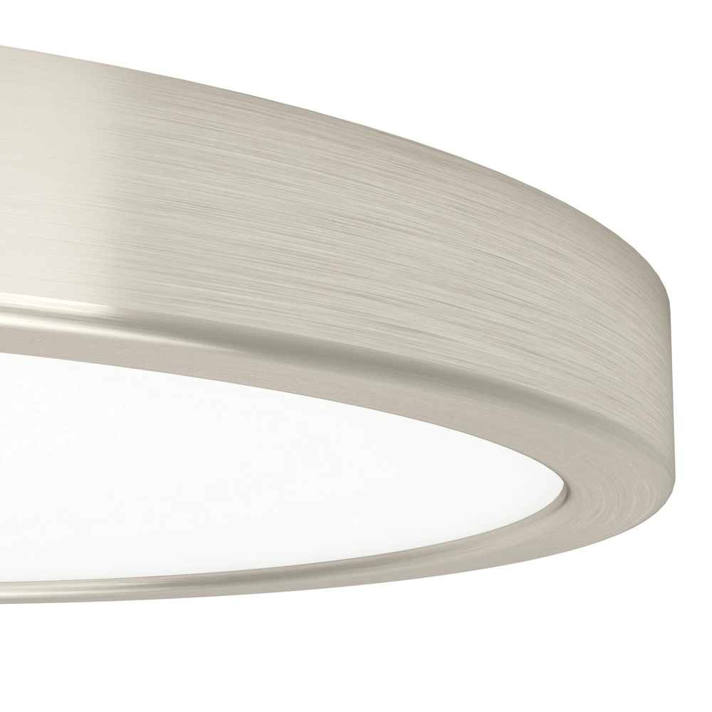 Ceiling light IP44 Fueva 6-Z round - stainless steel - Ø 27.8cm Eglo 9008606330614