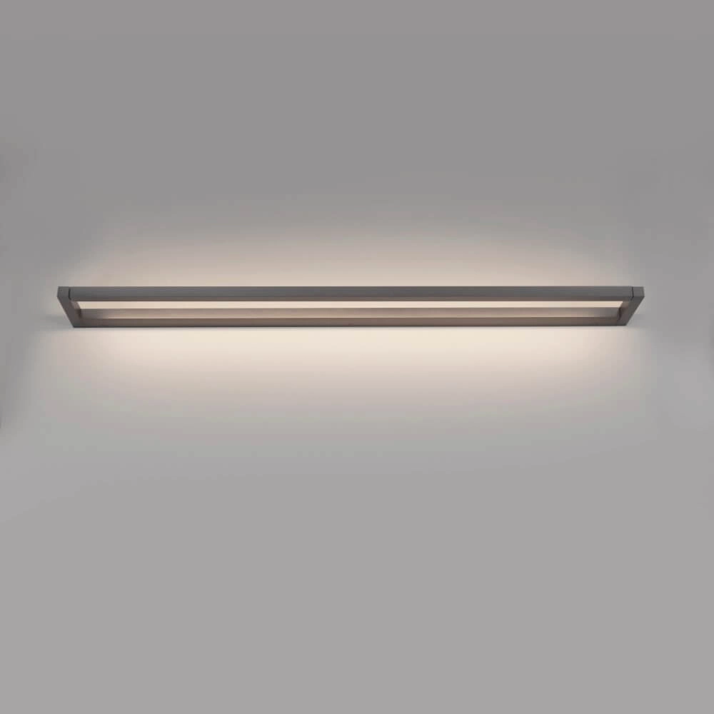 Sleek wall lamp Pure Puro gray 100cm Paul Neuhaus 4012248384220
