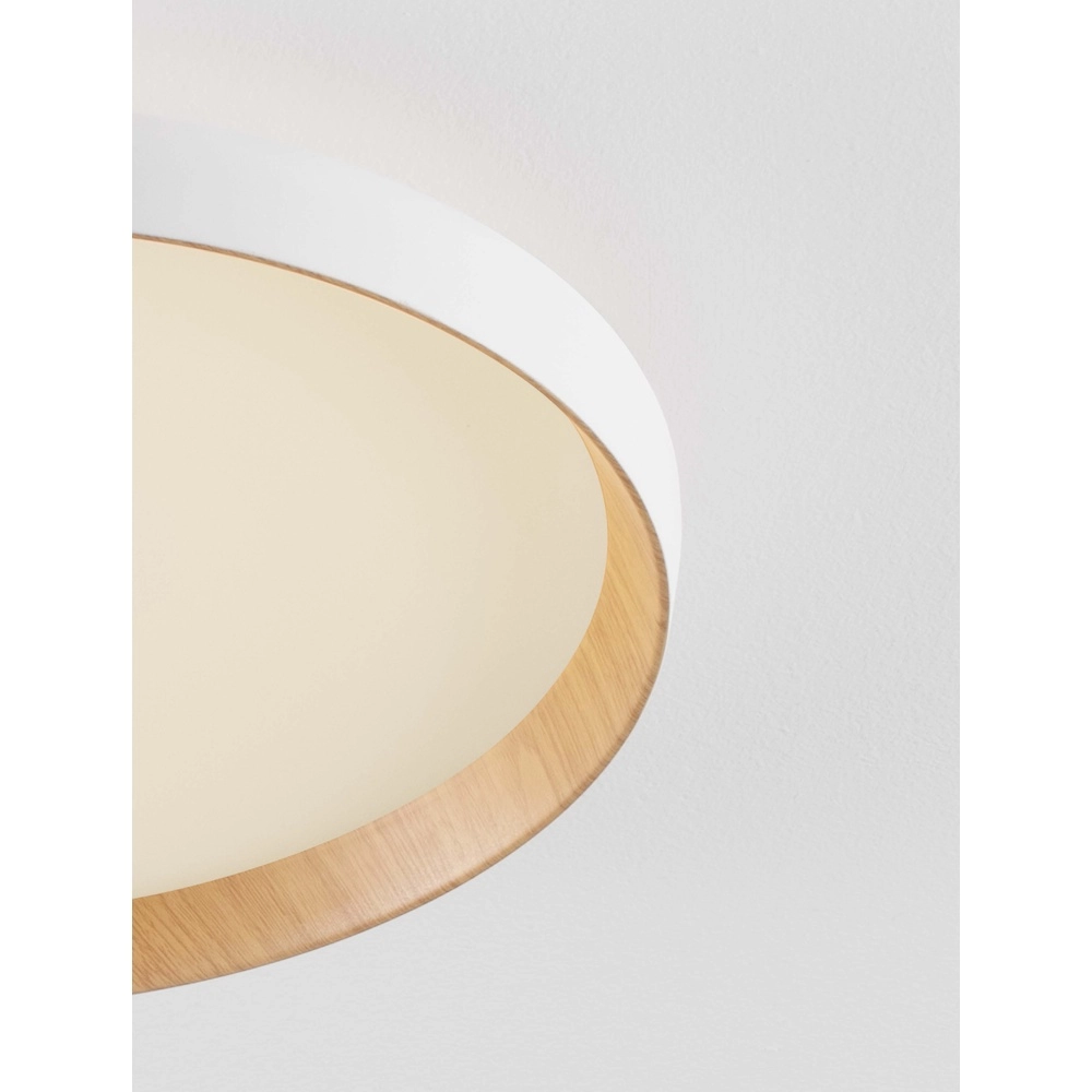 Ceiling light Vomos white Ø 40cm Lyora 5212017448750