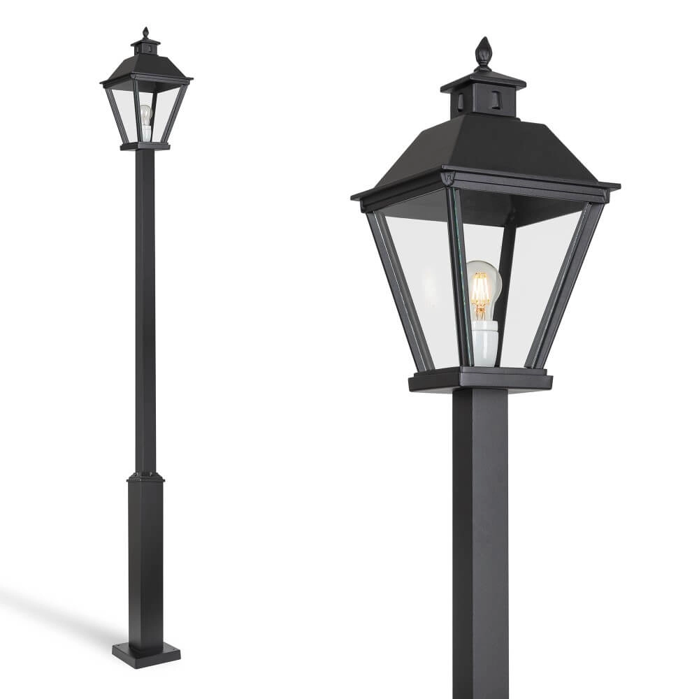 Black lantern Square 243cm - black