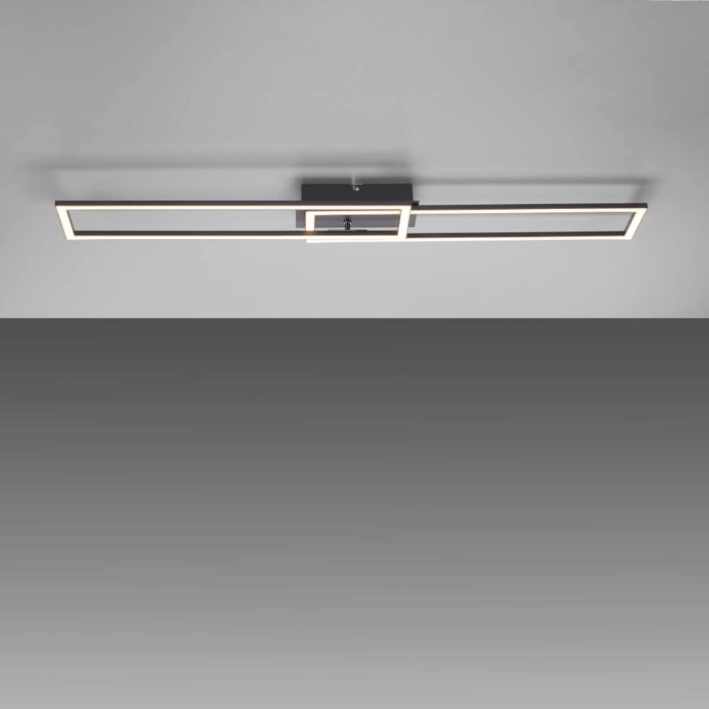 Black LED ceiling lamp Iven Paul Neuhaus 4043689981976