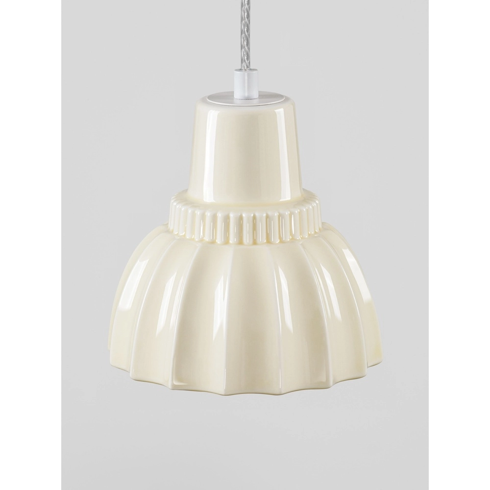 Pendant lamp Picco white with cream Lyora 5212017495402