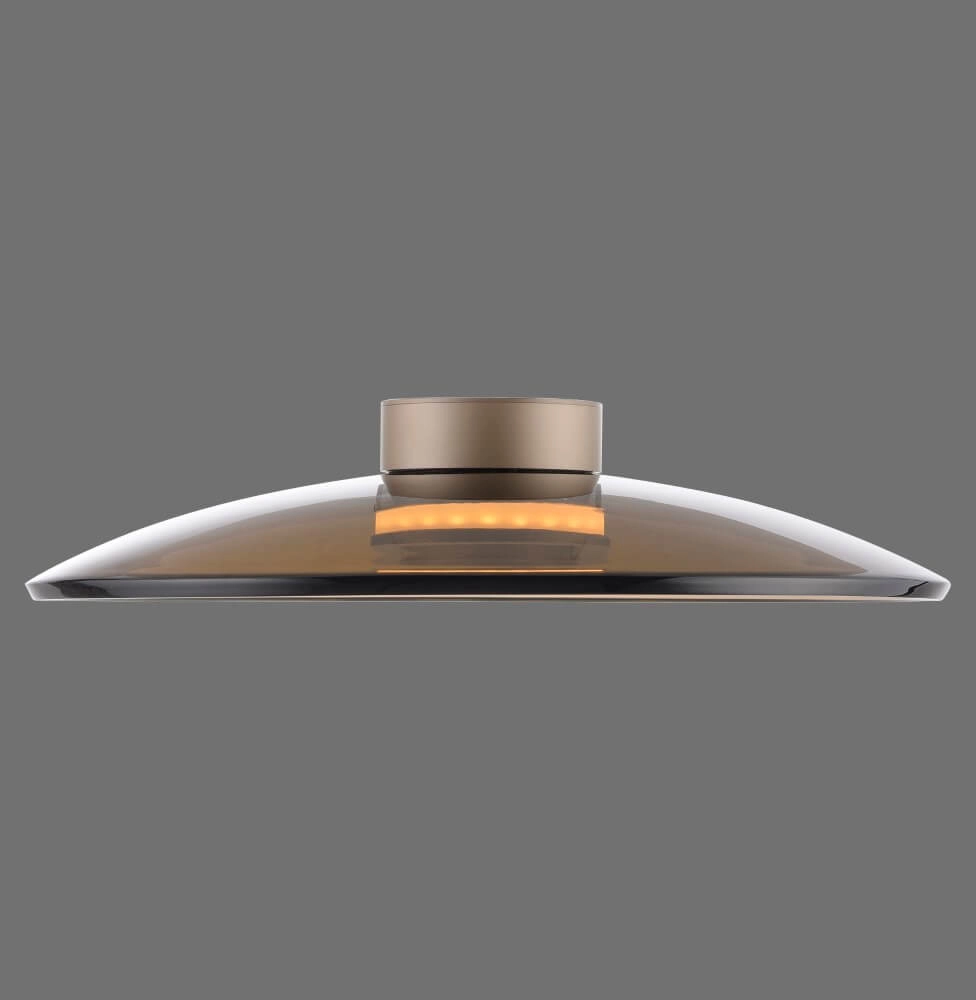 Designer ceiling lamp Pure Moon bronze Ø 50cm Paul Neuhaus 4012248382752
