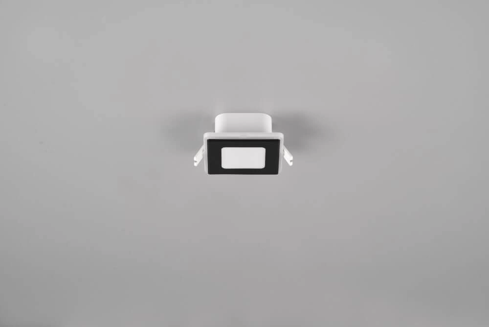 Square spot Nimbus design black Trio 4017807574456