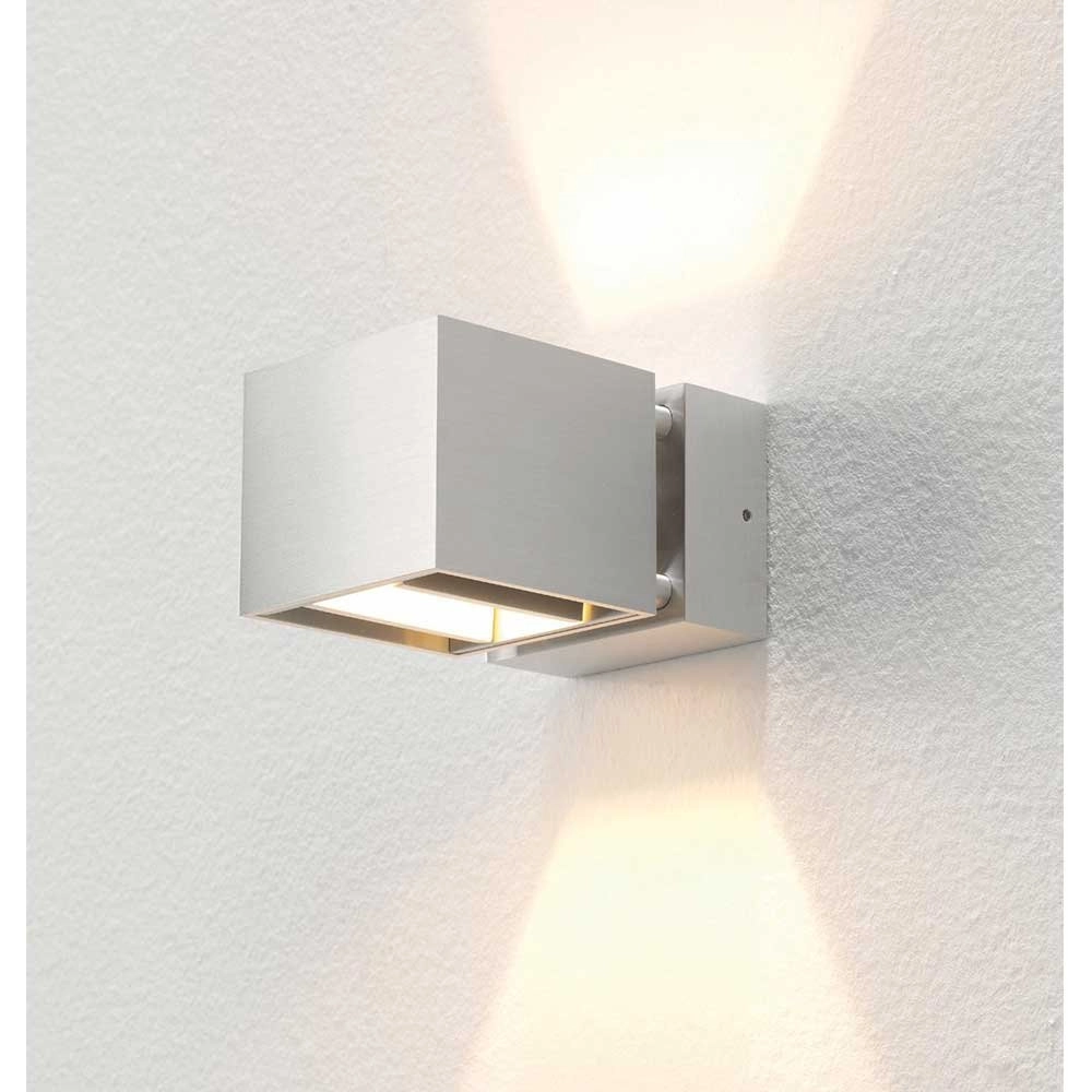LED wall spot Bfeld adjustable