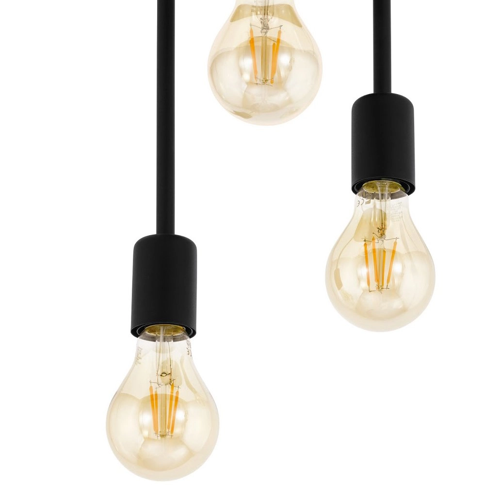 Black ceiling lamp Wilmcote Eglo 9002759431266