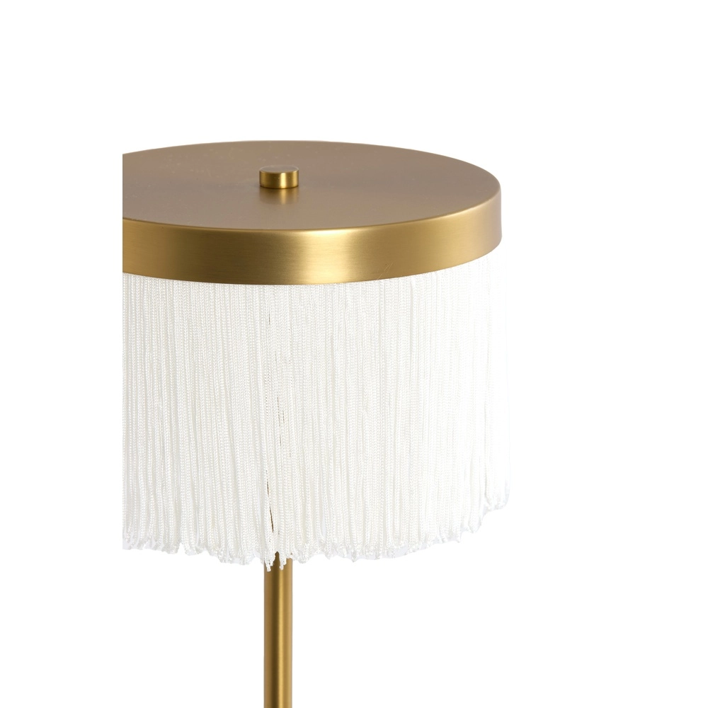 Rechargeable table lamp Diny Gold with white Light & Living 8717807761707