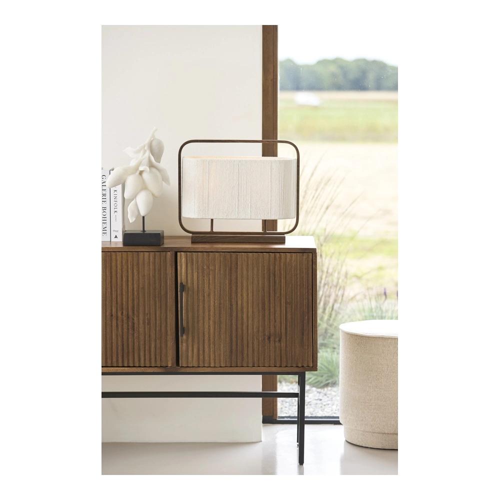 Table lamp Lecce 45cm dark Light & Living 8717807837532