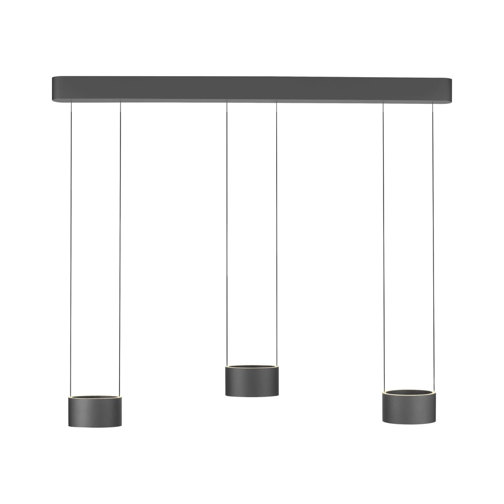 Design LED pendant light Pure Clipse Mystic grey Paul Neuhaus 4012248396315