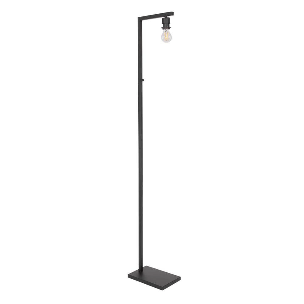 Floor lamp Stang black with bamboo shade Steinhauer 8712746172041