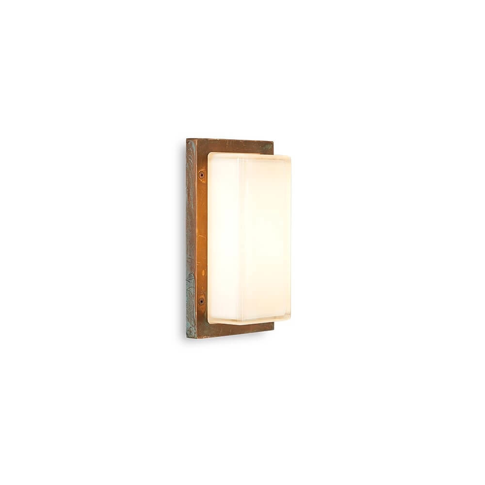 Rural outdoor lamp Ice Cubic rectangular