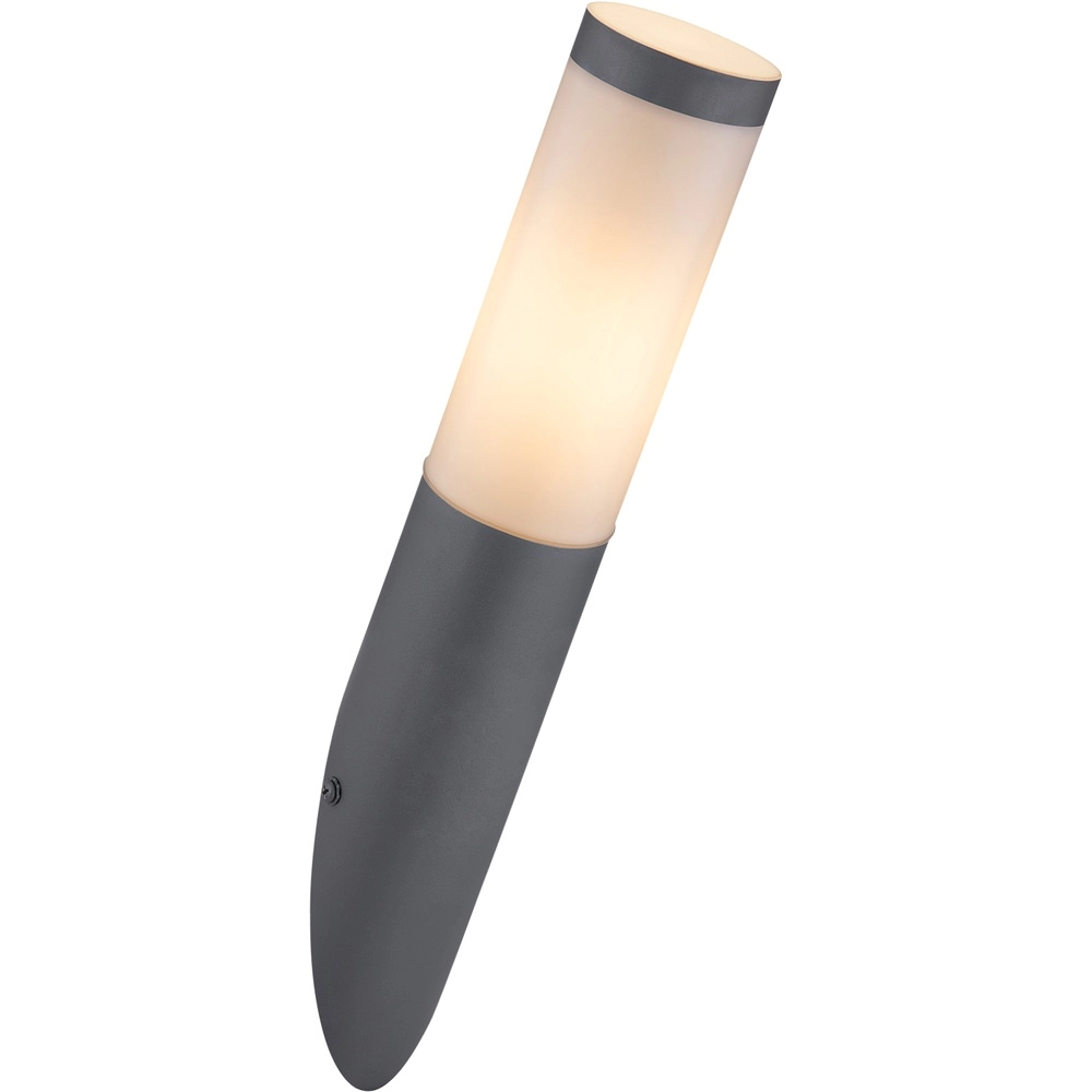 Design outdoor lamp Boston anthracite with white