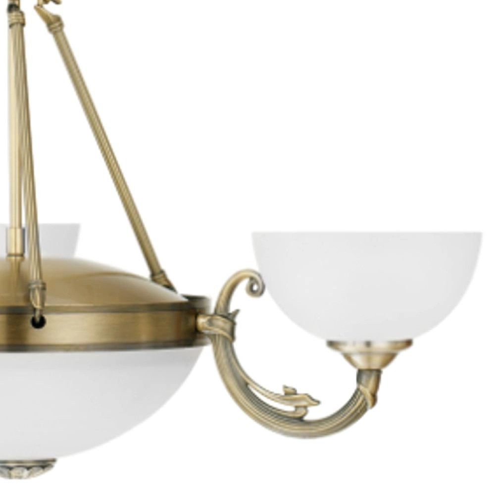 Pendant lamp Savoy 4-light oud brass Eglo 9002759827489