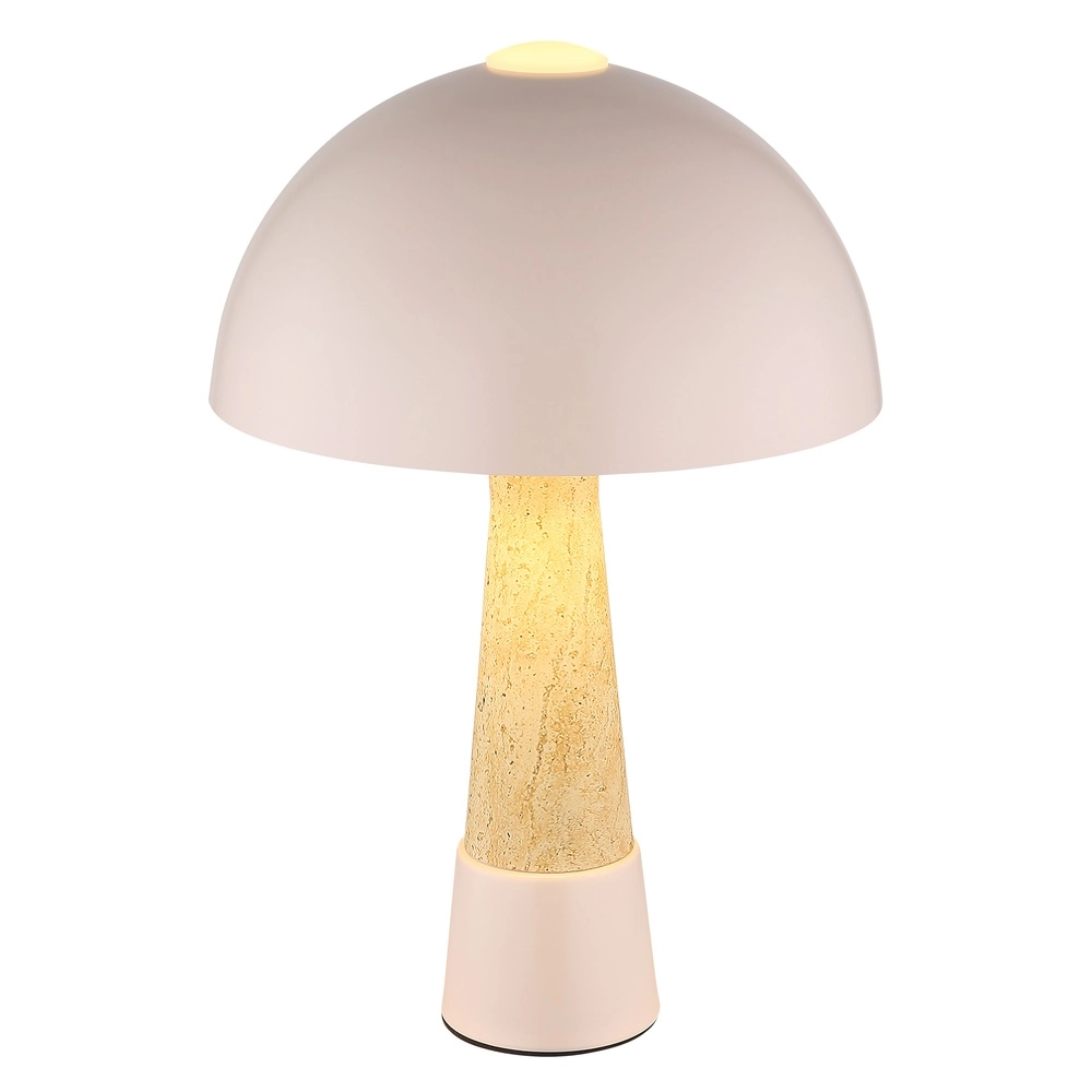 Unique table lamp Paulin Champagne