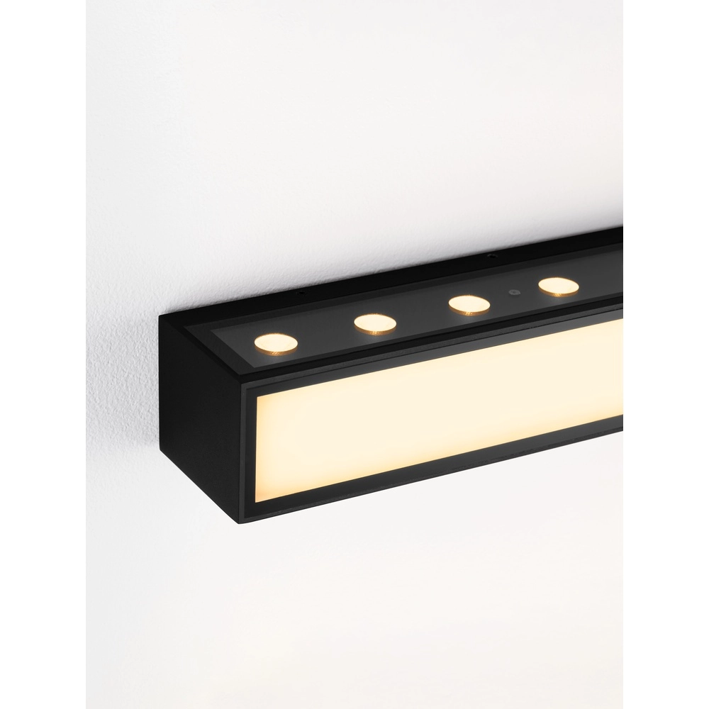 Unique wall lamp Inga anthracite 45cm Lyora 5212017449573