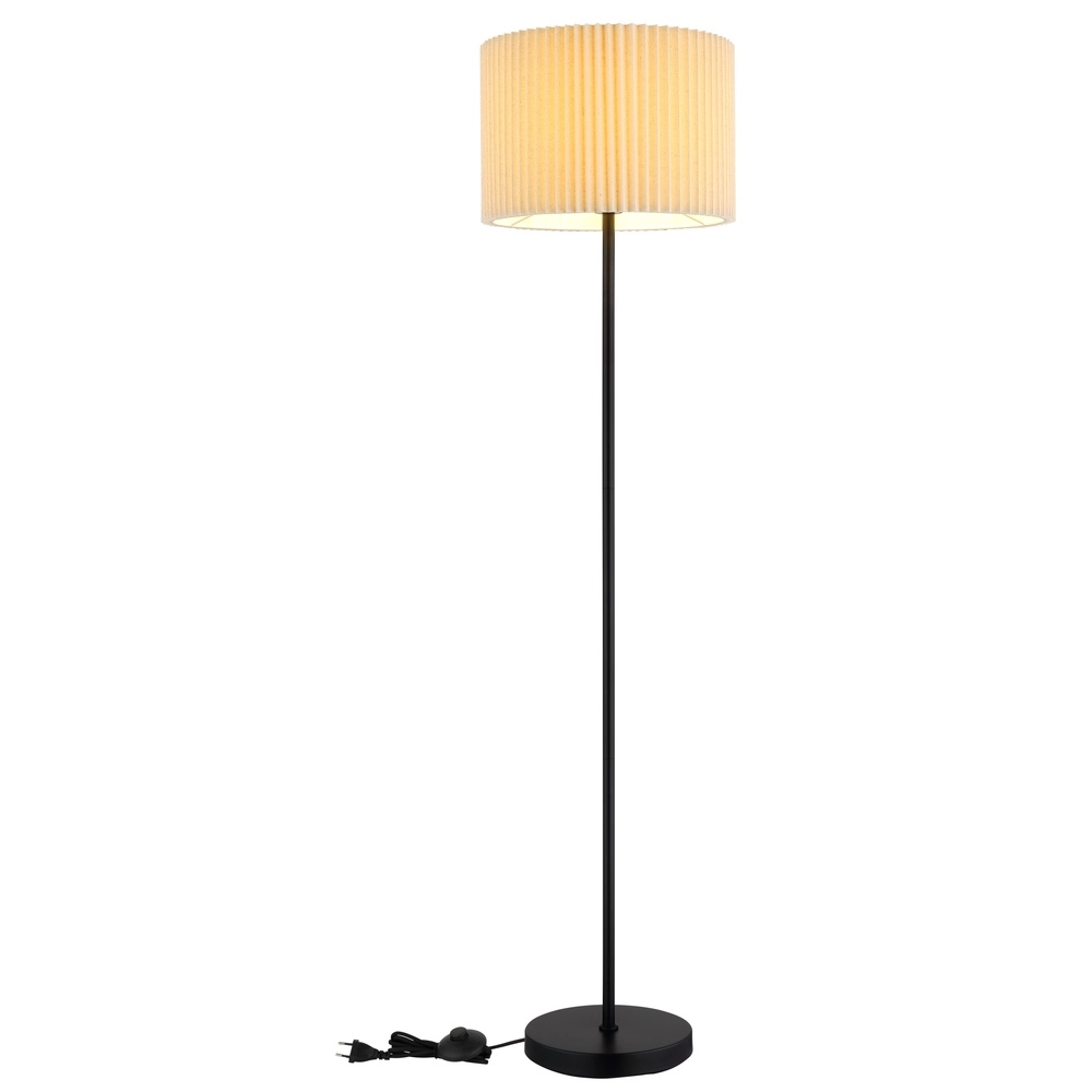 Floor lamp Page Ø 38cm white with black Globo 9007371528592