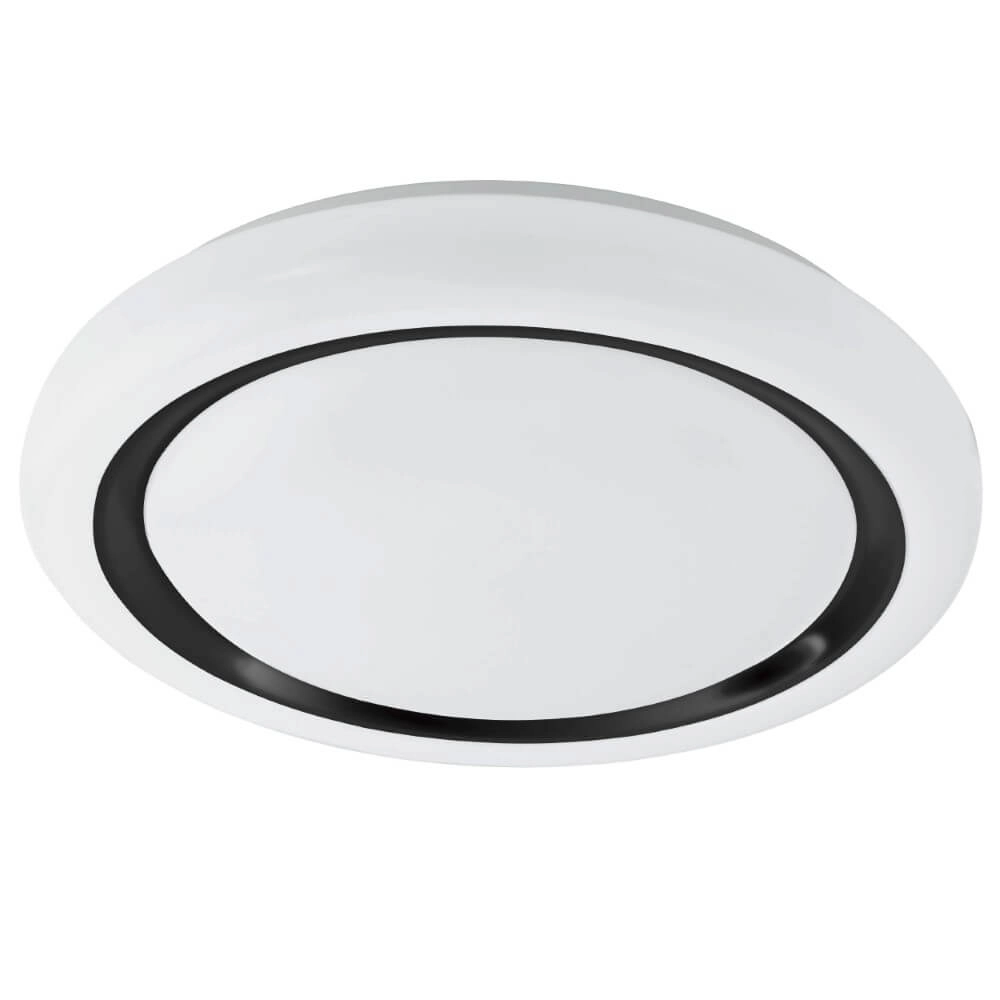 White ceiling lamp Capasso Ø 48cm