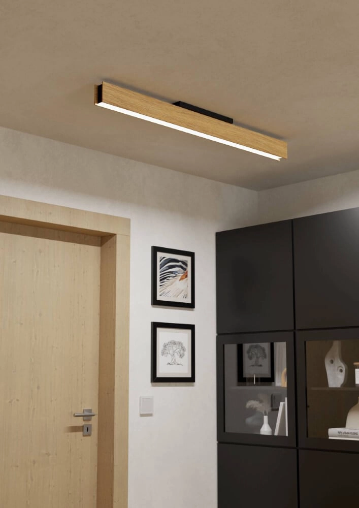 Wooden ceiling lamp Anchorena-Z 123cm Eglo 9008606243662