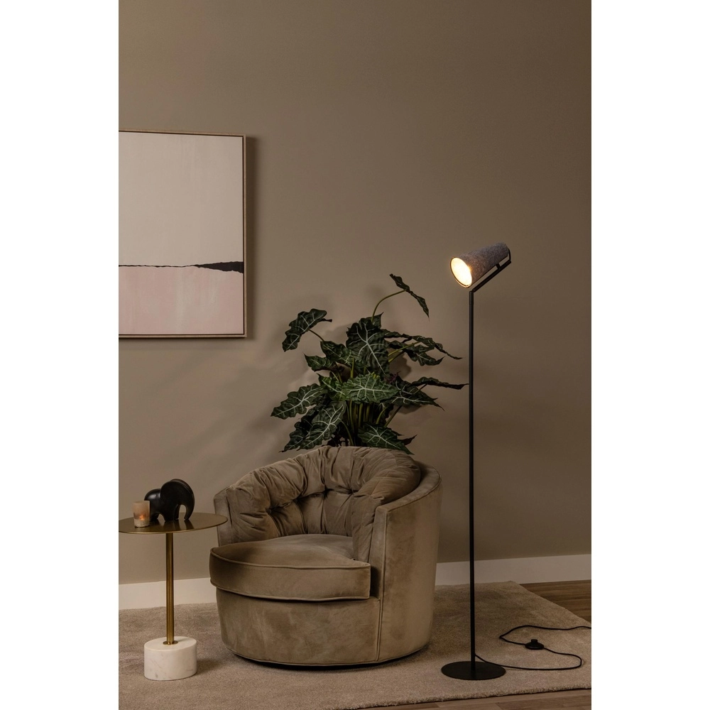 Unique floor lamp Bensen grey Lucide 5411212051653