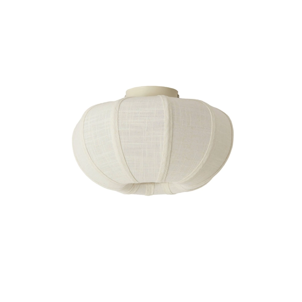 Japandi ceiling lamp Zosia white