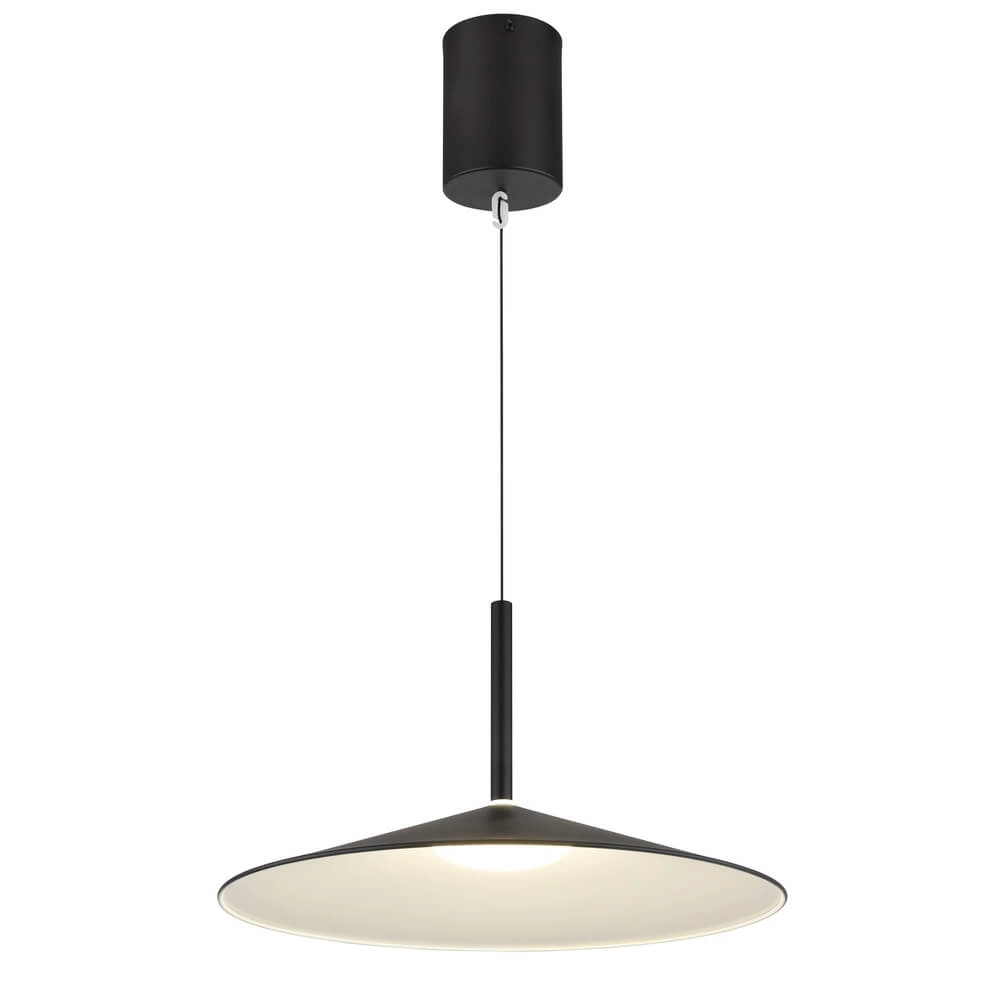 Round pendant lamp Lampone black design Ø 47.5cm Globo 9007371456376