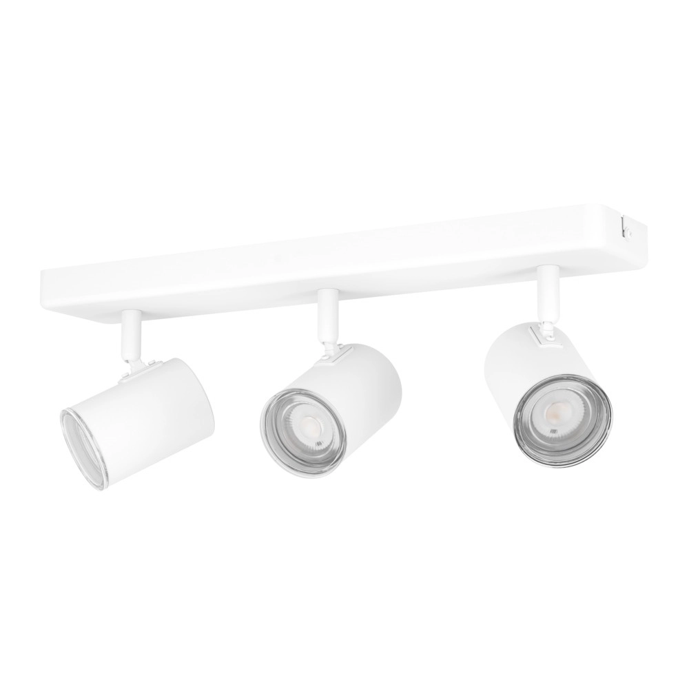Surface-mounted spot Consuma 1 3-light straight white