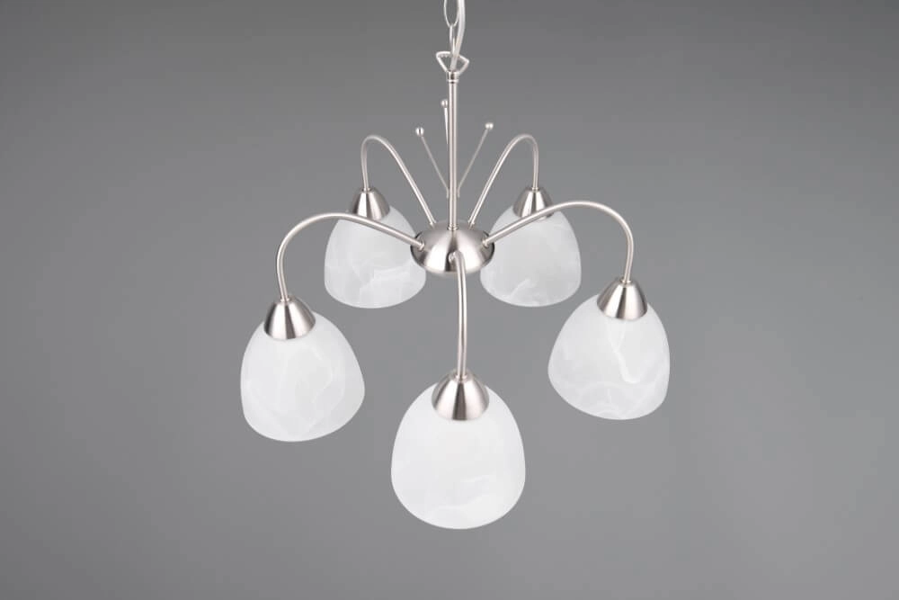 5-light pendant lamp Dobby Trio 4017807609004