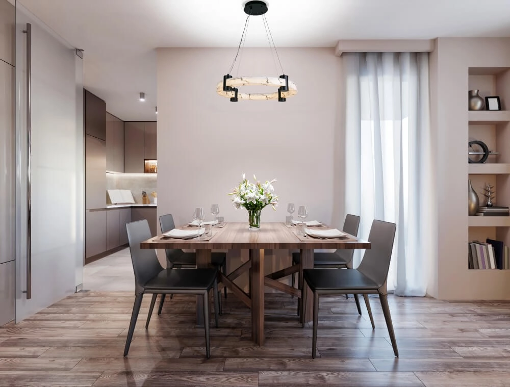 Design pendant lamp Moonbeam black Searchlight 5053423273761