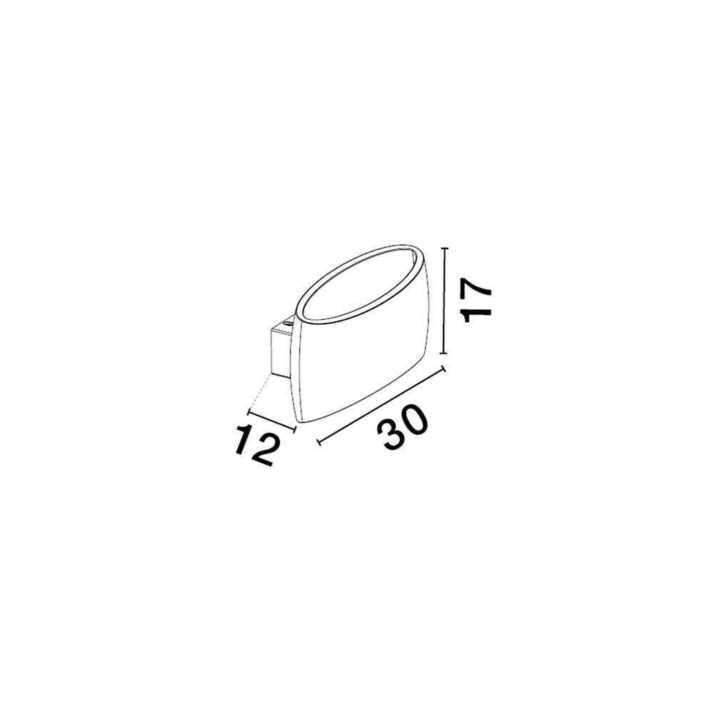 Wall lamp Pezzo white Lyora 5212017479334