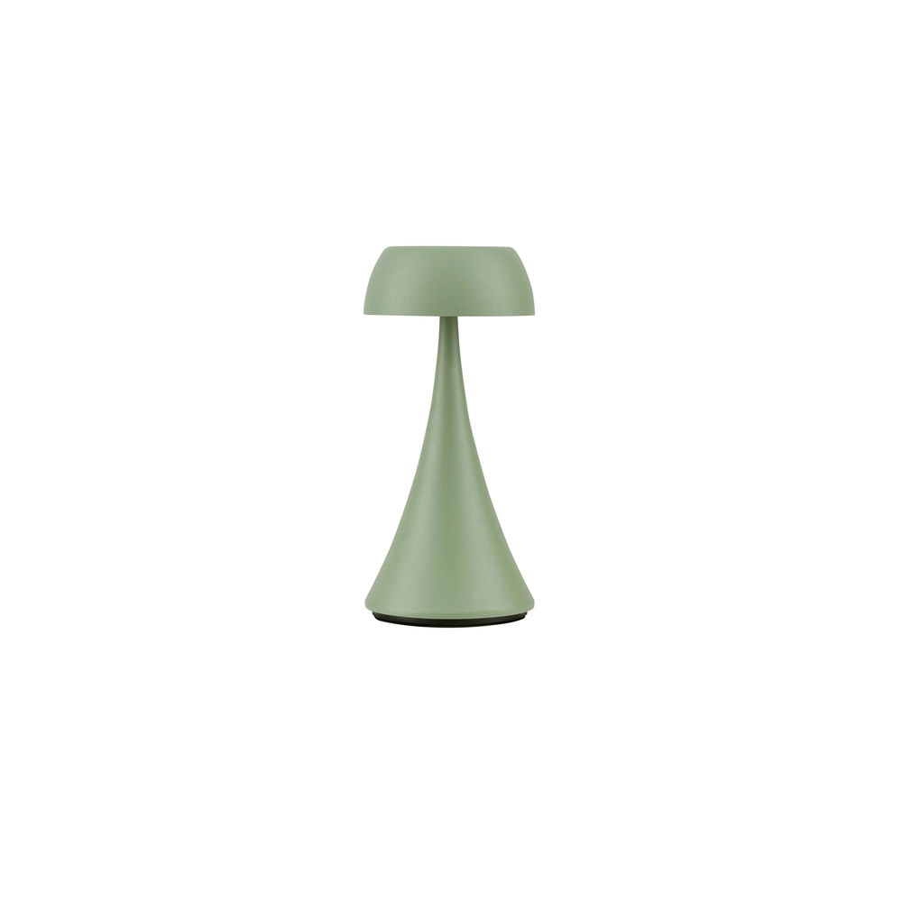 Table lamp Ycro olive green with USB Lyora 5212017477002