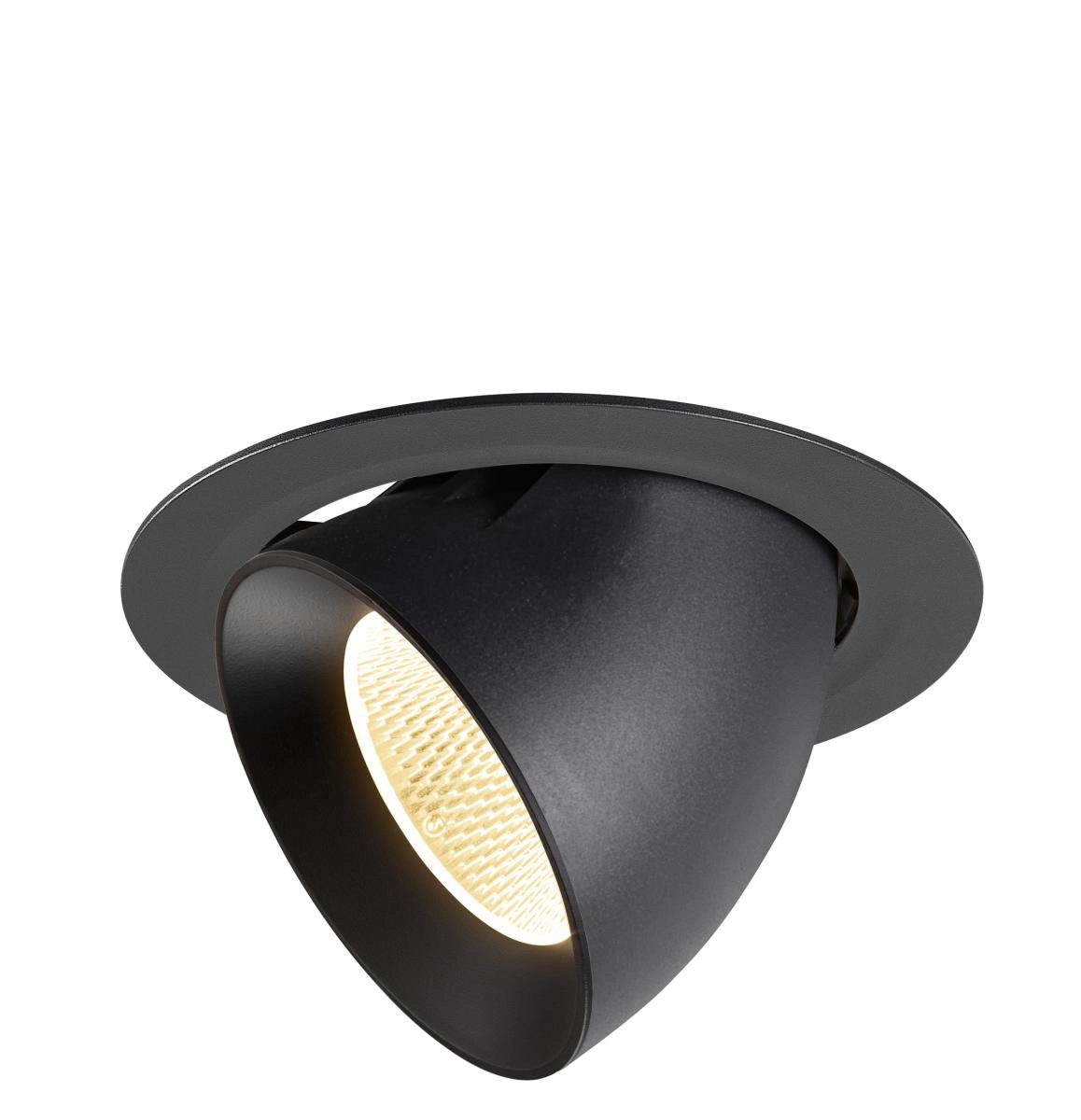 Recessed spotlight Numinos Gimble XL black 3000K - 20deg