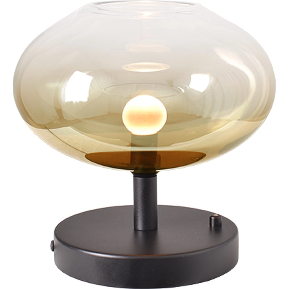Led table lamp Lido Onion with Ø 24cm gold-fading glass Masterlight 8718121347820