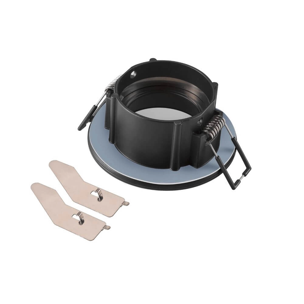 Mounting ring New Tria 68 IP65 Round black - without fitting SLV 4024163276535